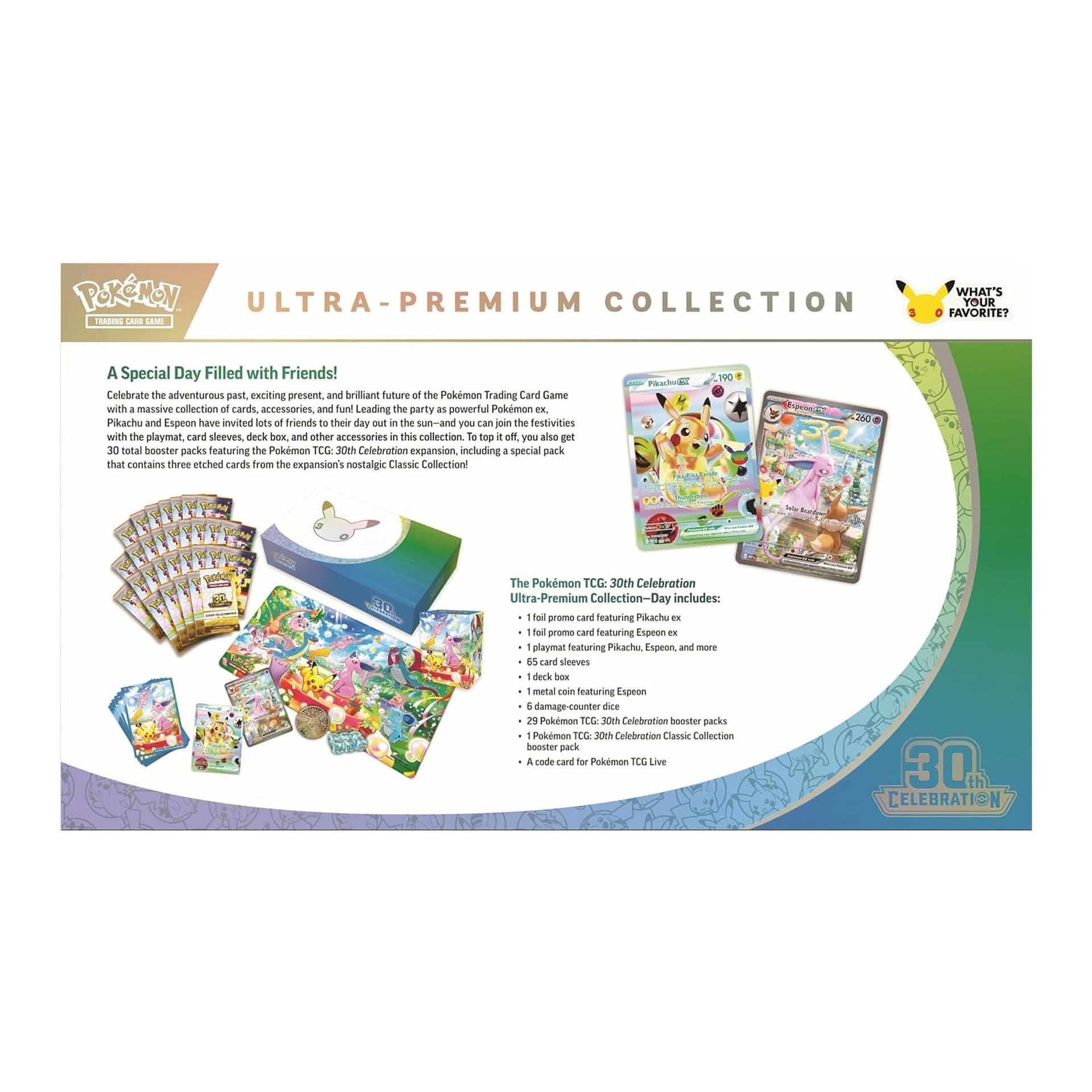 Pokémon Mega: 30th Celebration Ultra Premium Collection Box – Day Espeon (Förbeställning) — 2