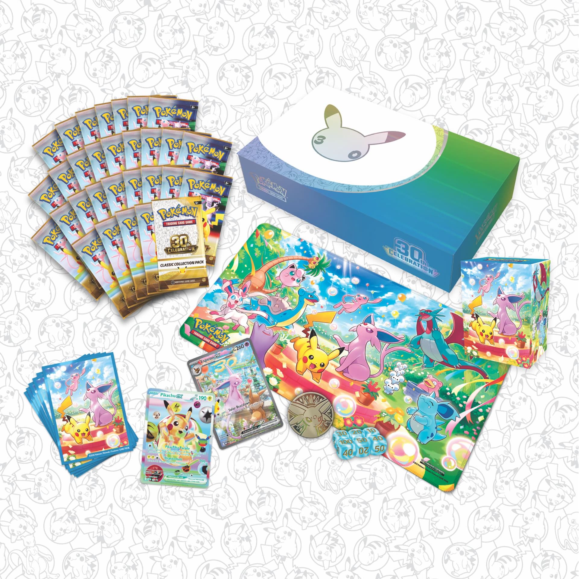Pokémon Mega: 30th Celebration Ultra Premium Collection Box – Day Espeon (Förbeställning) — 3