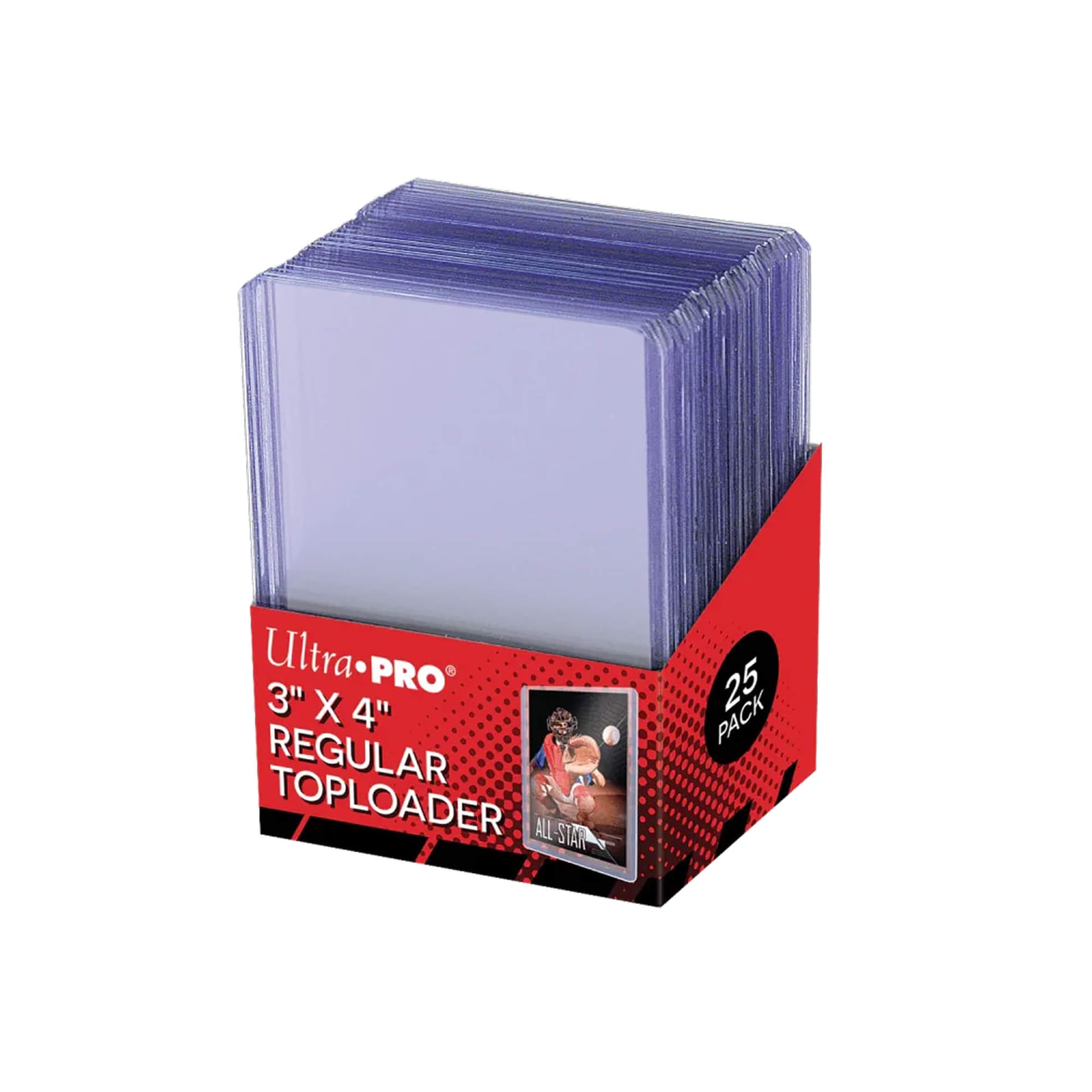 Ultra PRO Regular Toploader 25-pack