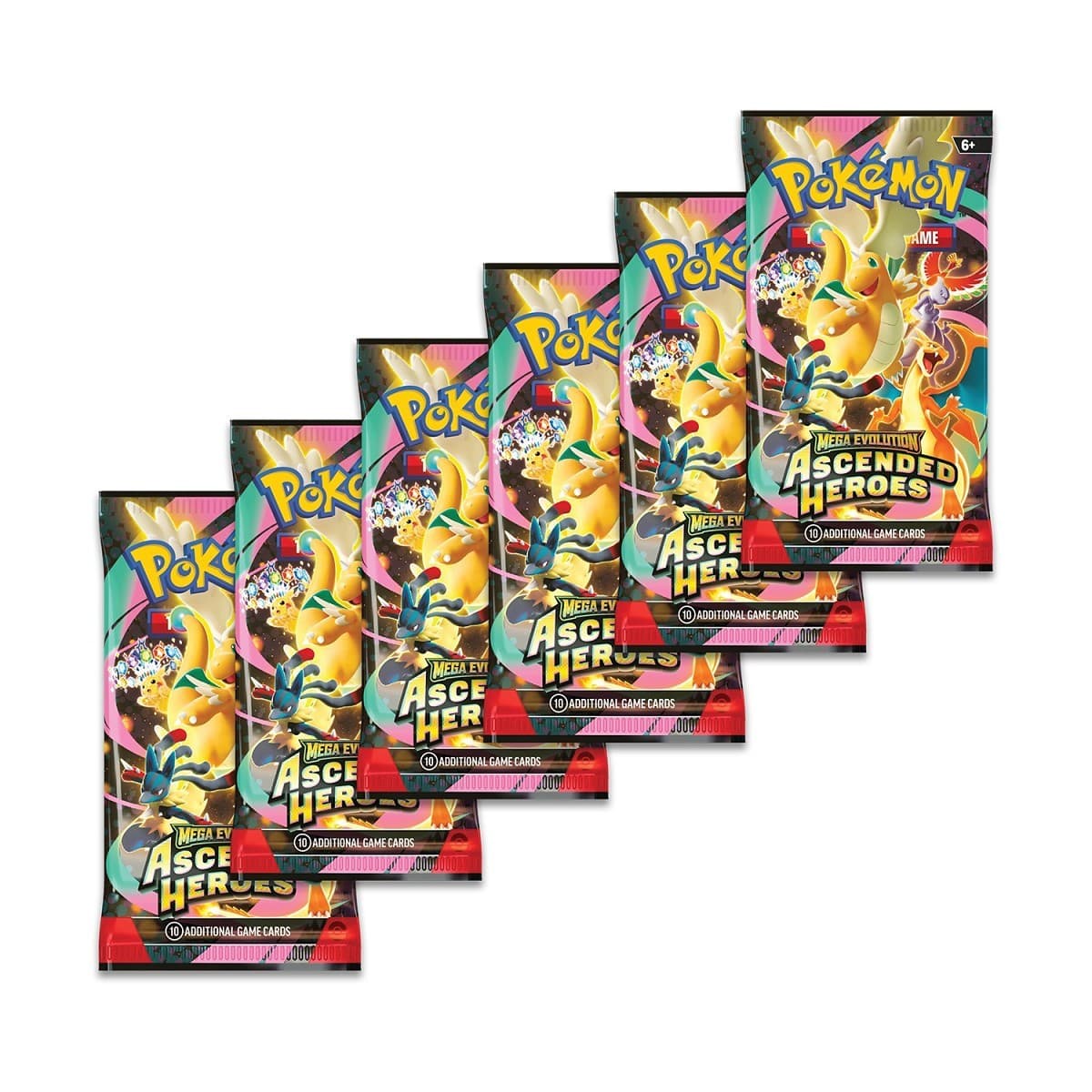 Pokémon Mega Evolution: Ascended Heroes Booster Bundle (6 Pack) (ENG) thumbnail 3