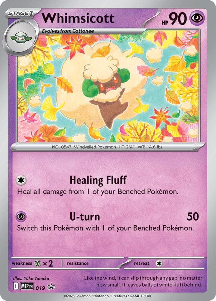 Whimsicott (Cosmos Holo)