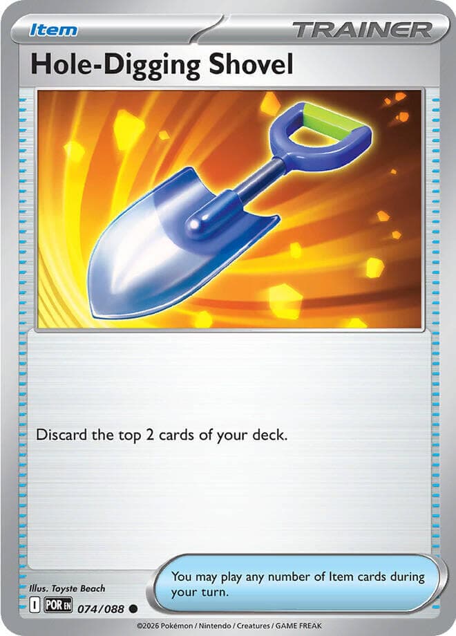 Hole-Digging Shovel