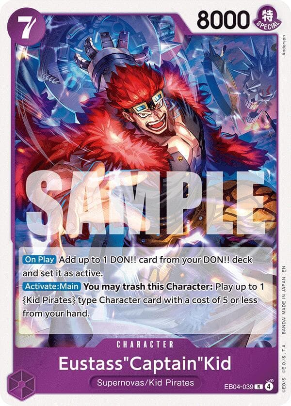 EustassCaptainKid EB04 039