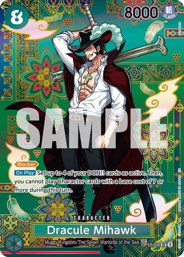 Dracule Mihawk OP12 030 SP