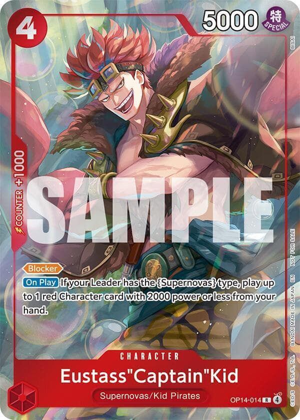 EustassCaptainKid OP14 014 Dash Pack