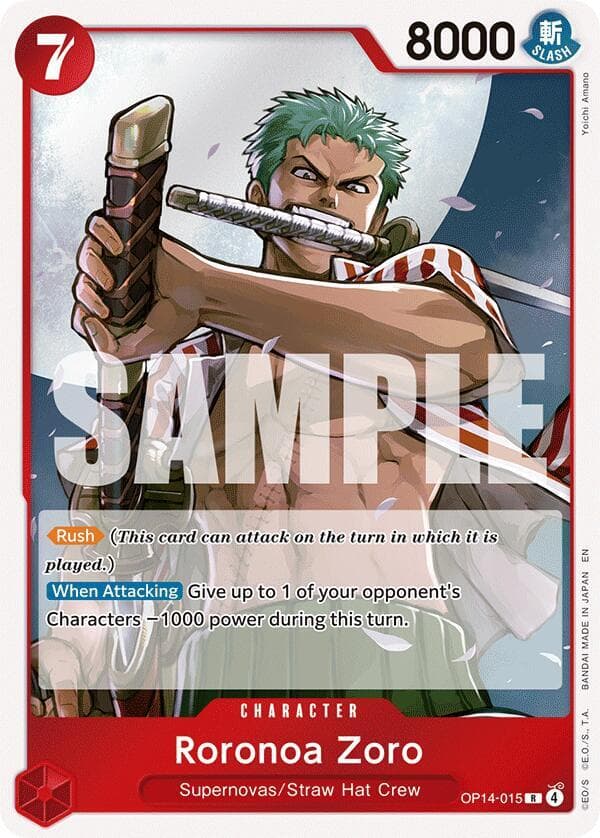 Roronoa Zoro OP14 015