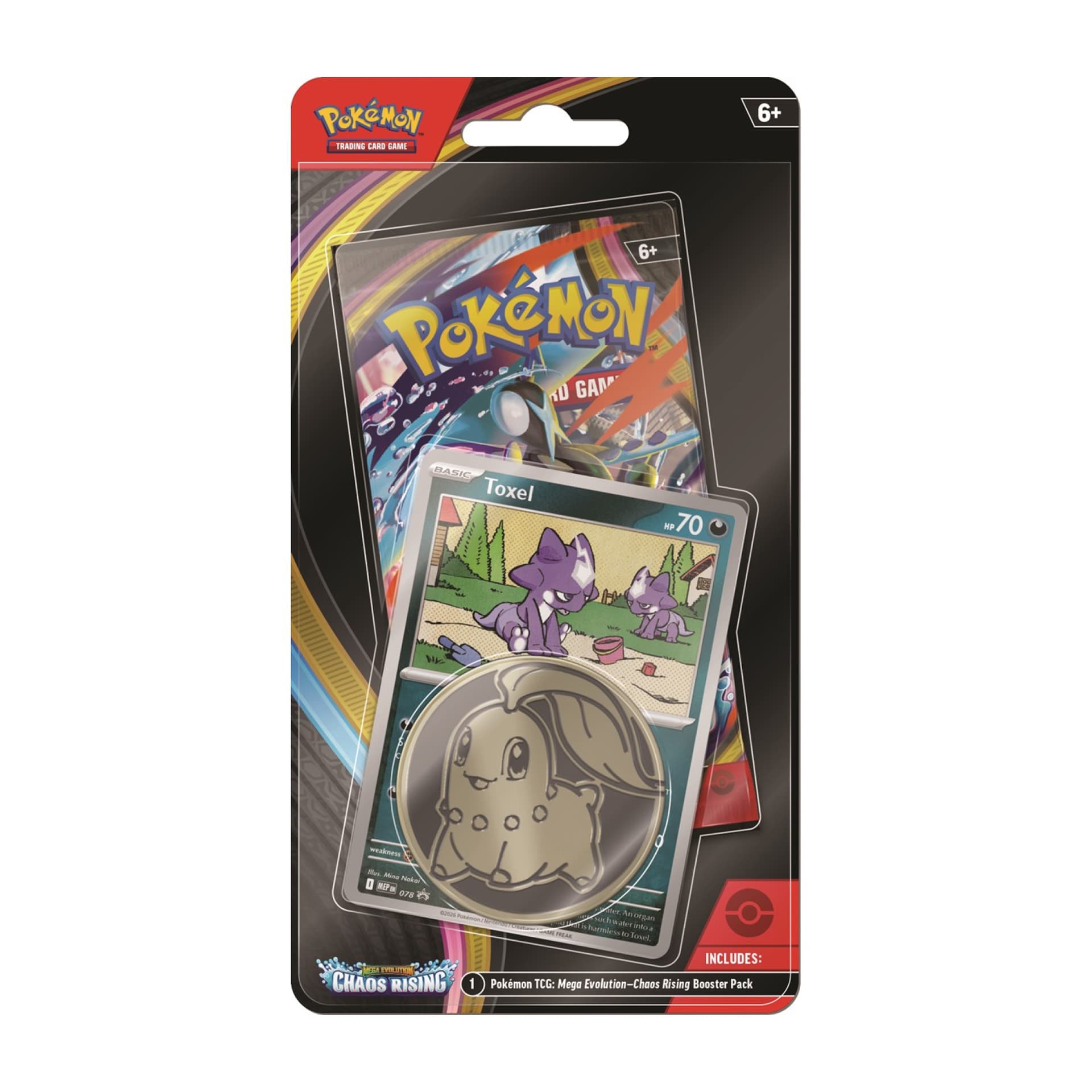 Pokémon Mega Evolution: Chaos Rising Checklane Blister — 1