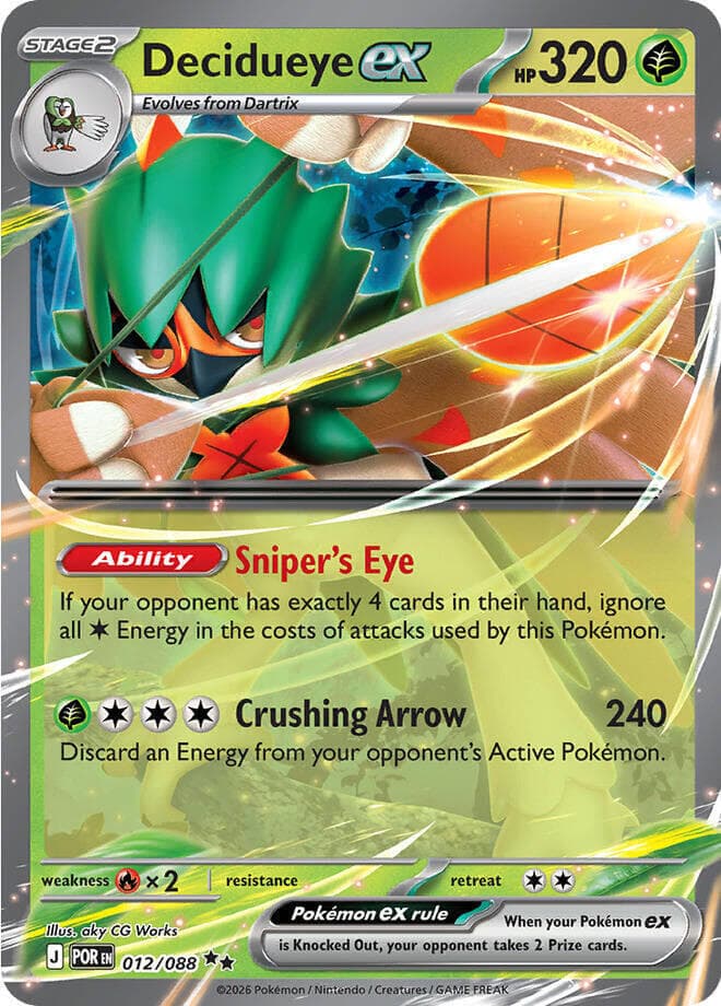 Decidueye ex #012