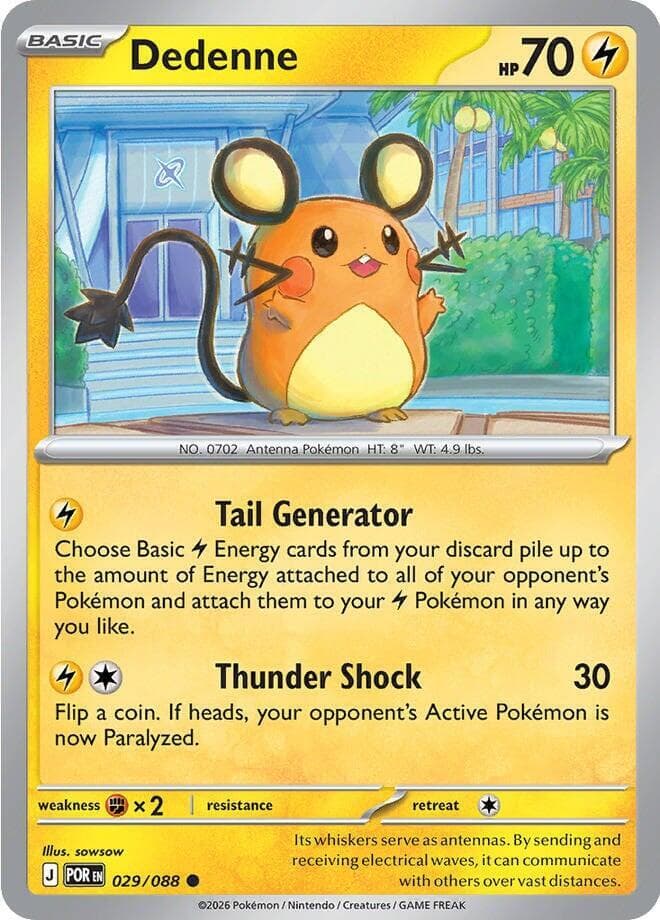Dedenne #029