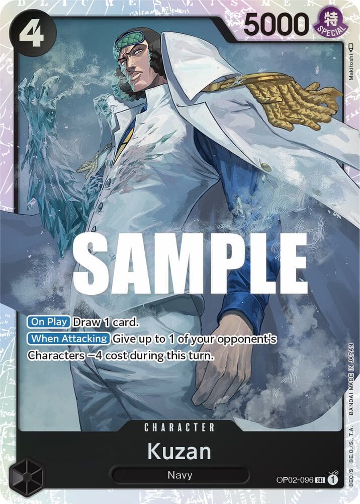 Kuzan (Super Rare) #OP02-096