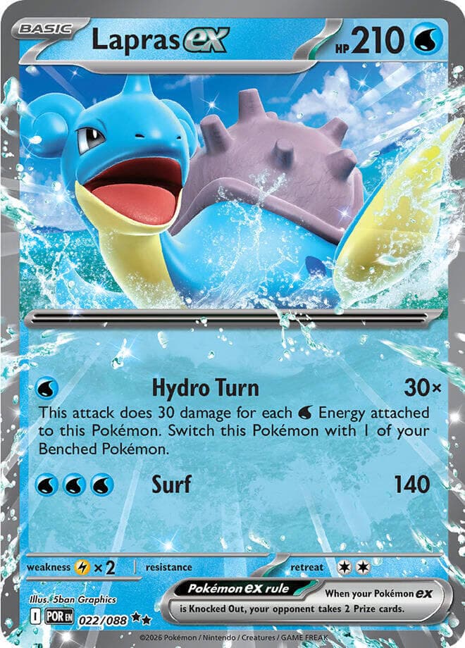 Lapras ex #022