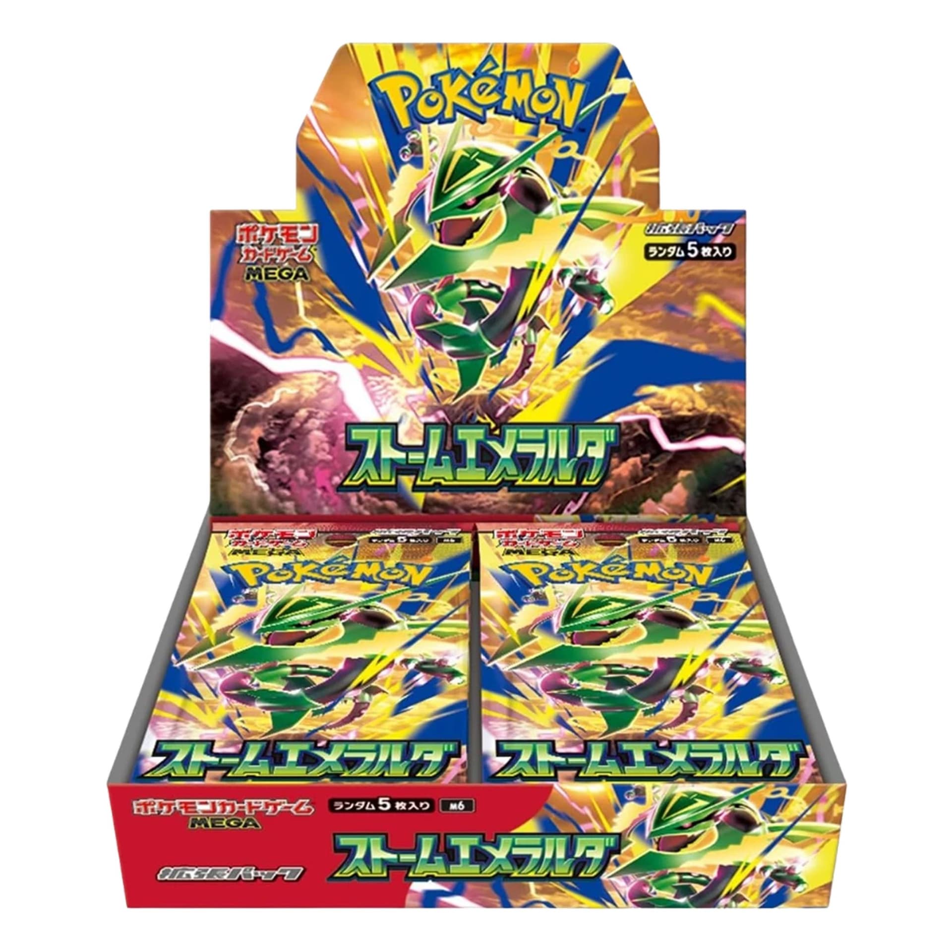 Pokémon JP Mega: Storm Emeralda Booster Box