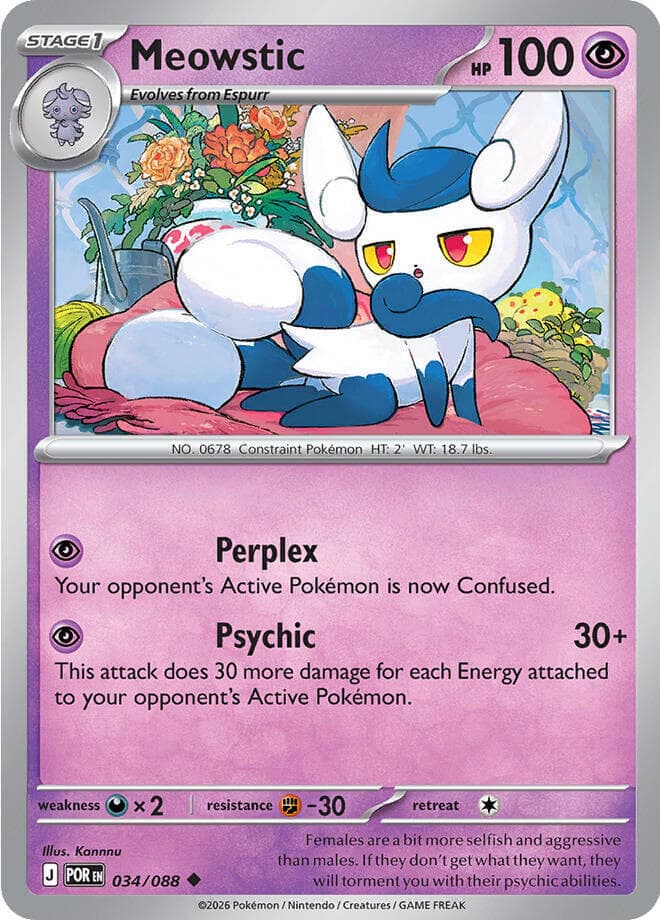 Meowstic #034