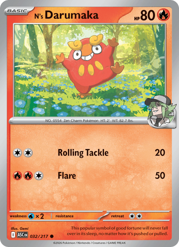 N's Darumaka #032