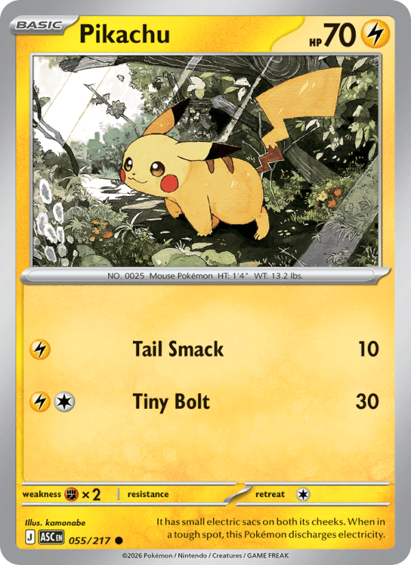 Pikachu #055