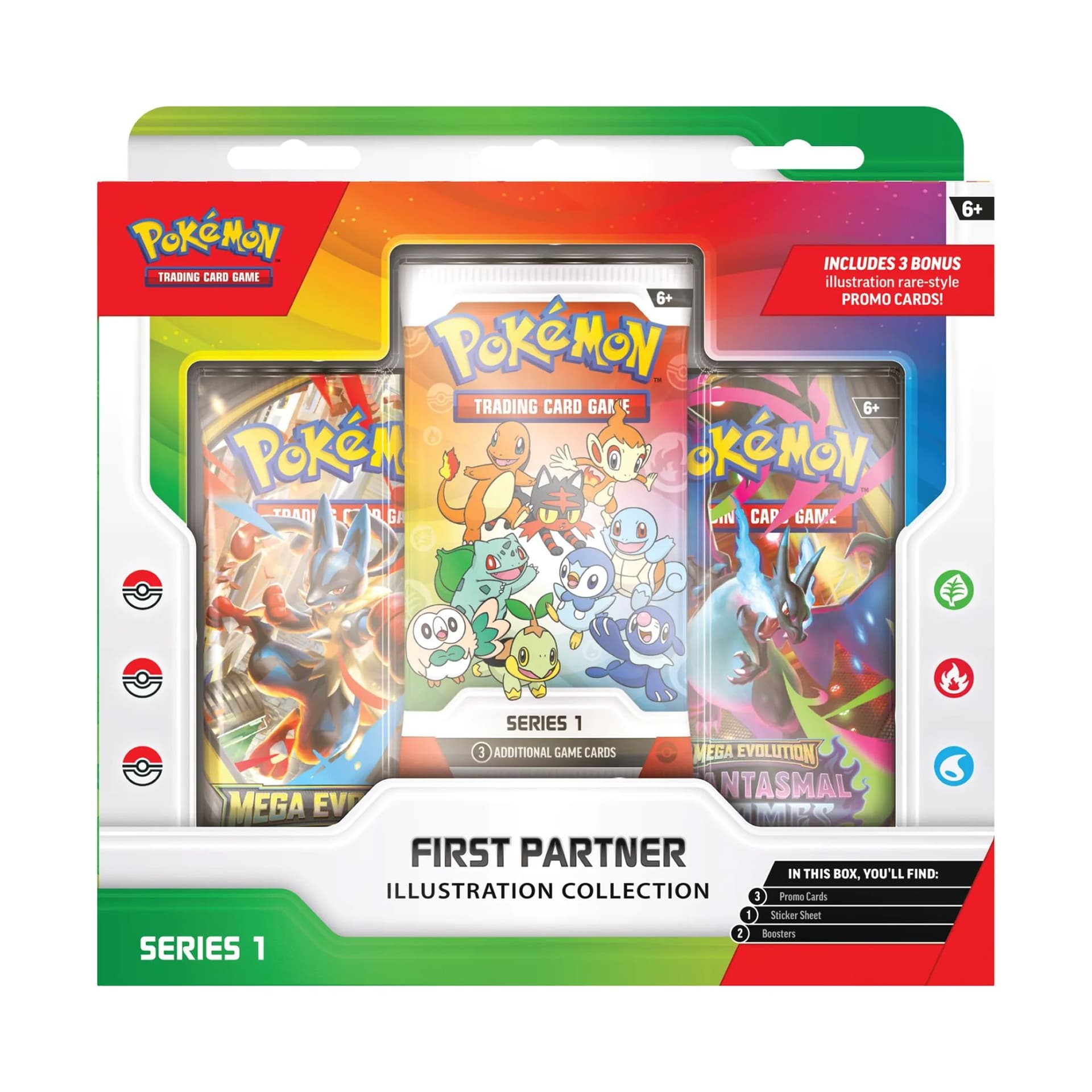 Pokémon: First Partner Illustration Collection - Series 1 — 1