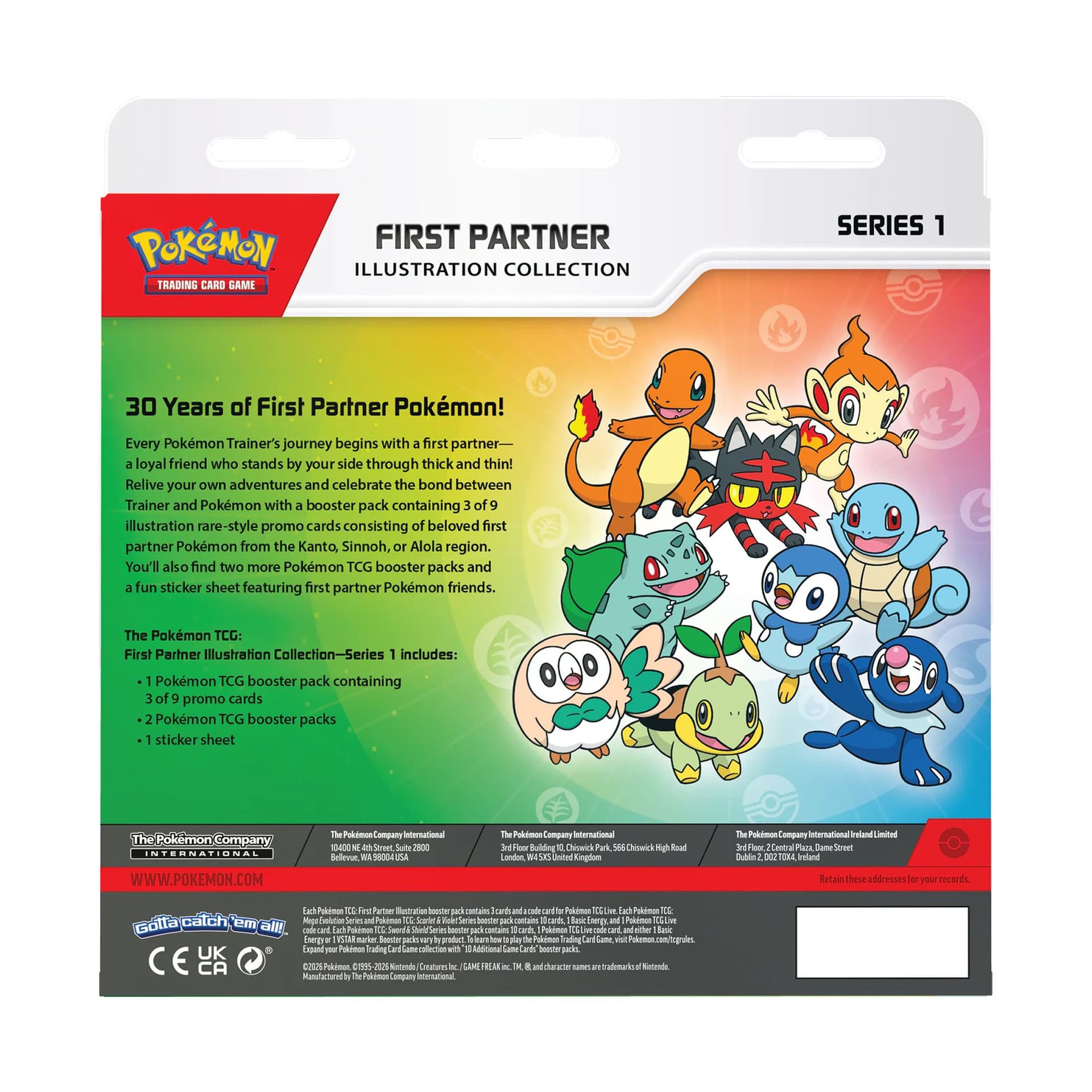 Pokémon: First Partner Illustration Collection - Series 1 — 2