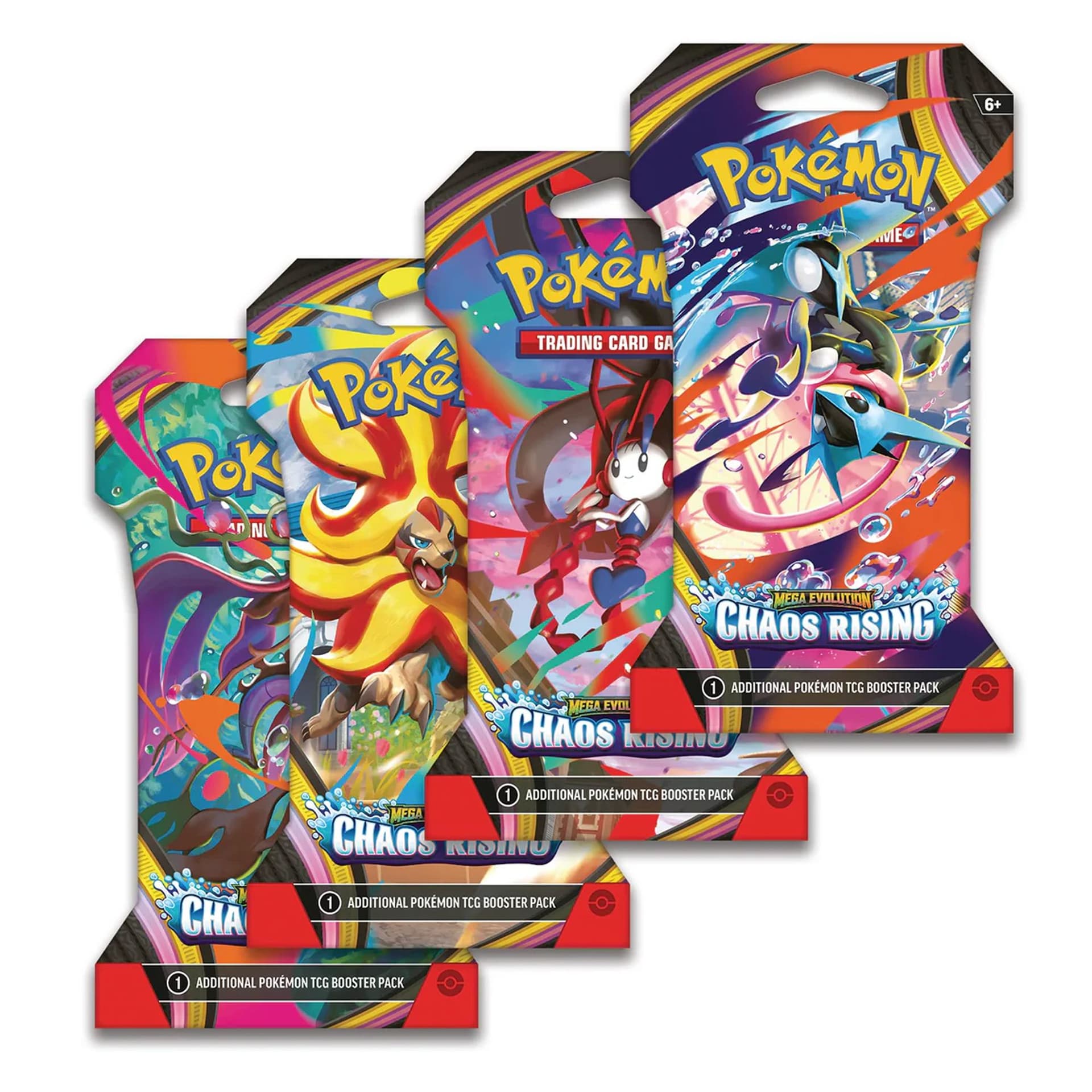 Pokémon Mega Evolution: Chaos Rising Sleeved Booster — 2