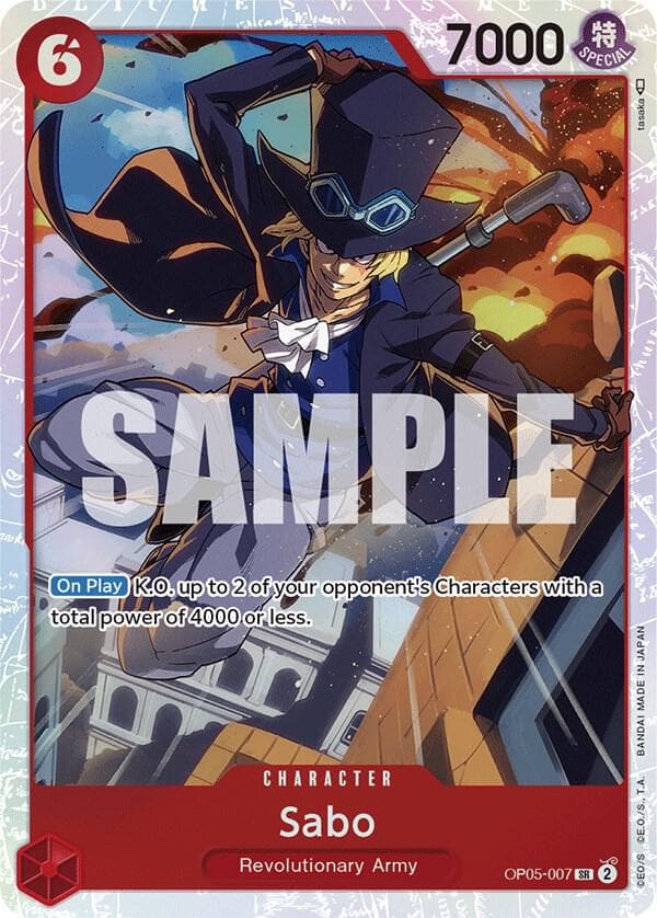 Sabo (Super Rare) #OP05-007