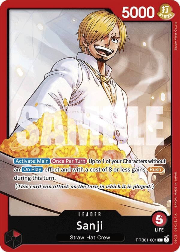 Sanji #PRB01-001 - Near Mint [cosf]