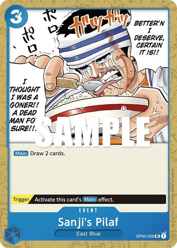 Sanji's Pilaf #OP03-056