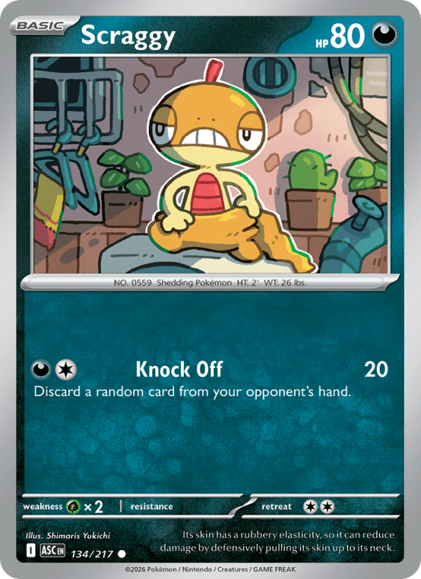 Scraggy #134