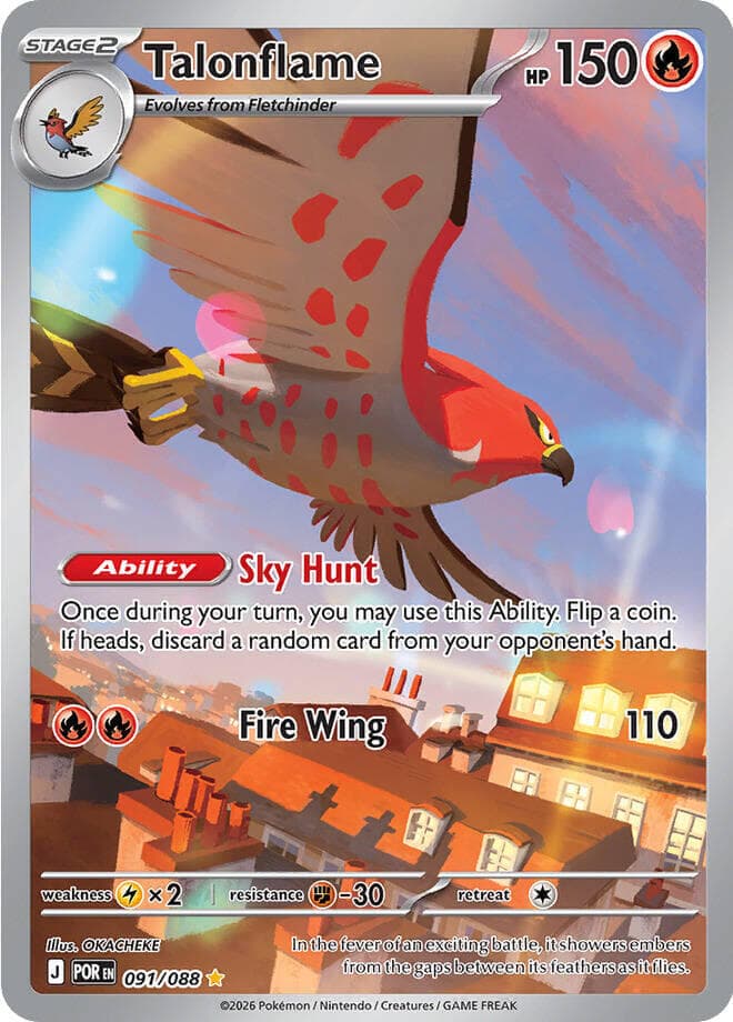 Talonflame #091