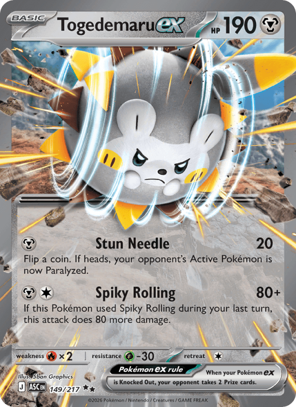 Togedemaru ex #149
