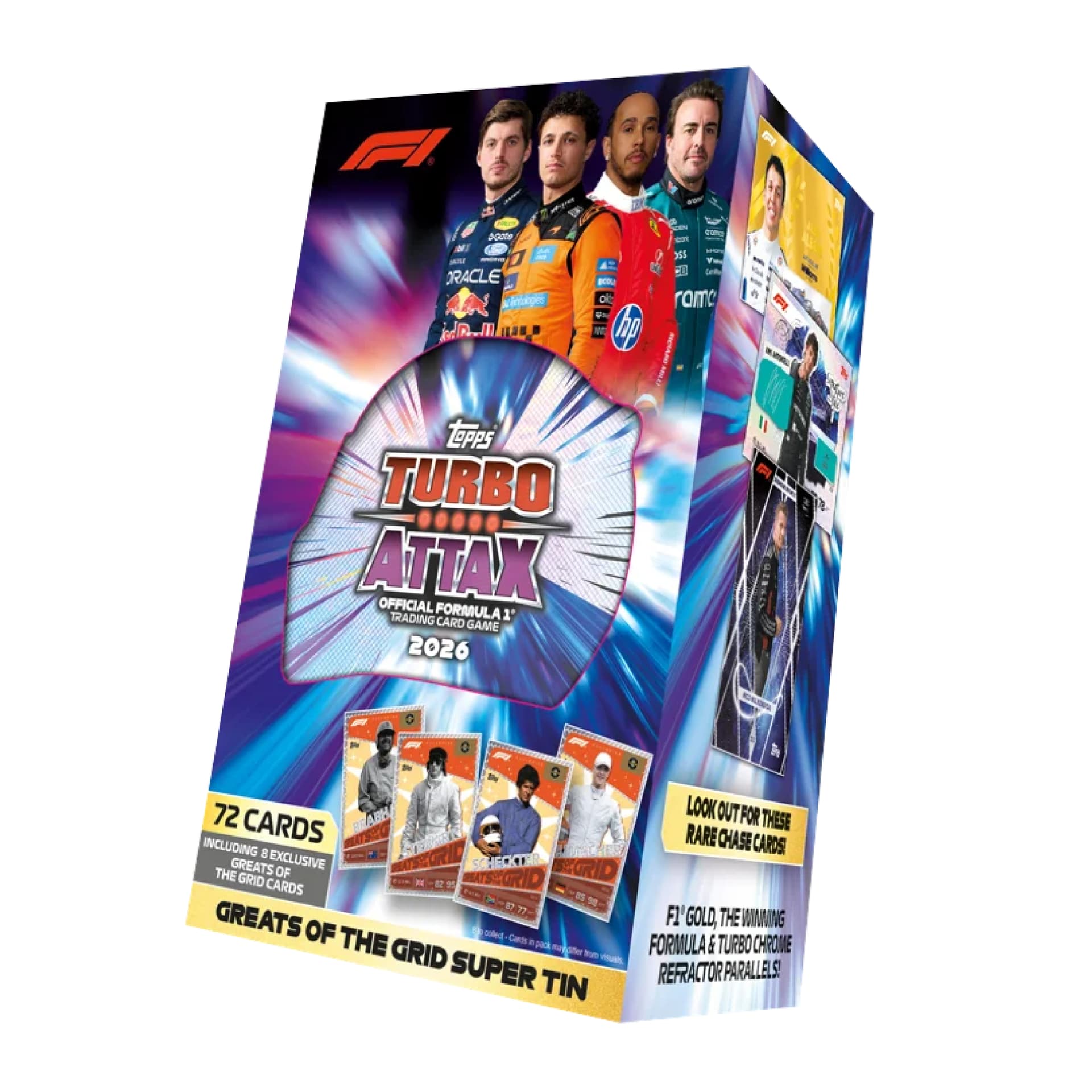 Topps Formula 1 Turbo Attax 2026 Super Tin