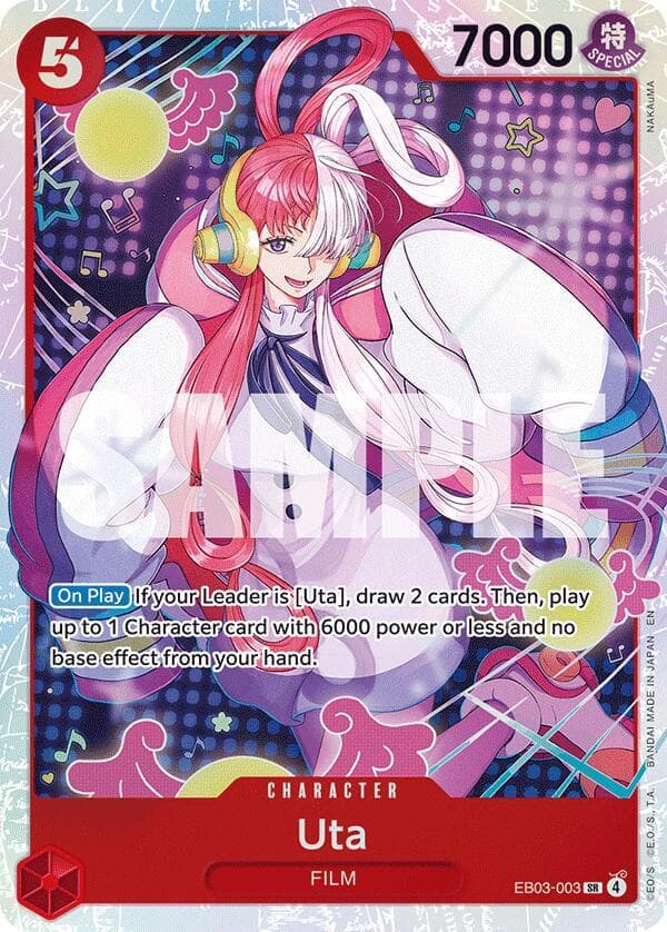 Uta (Super Rare) #EB03-003