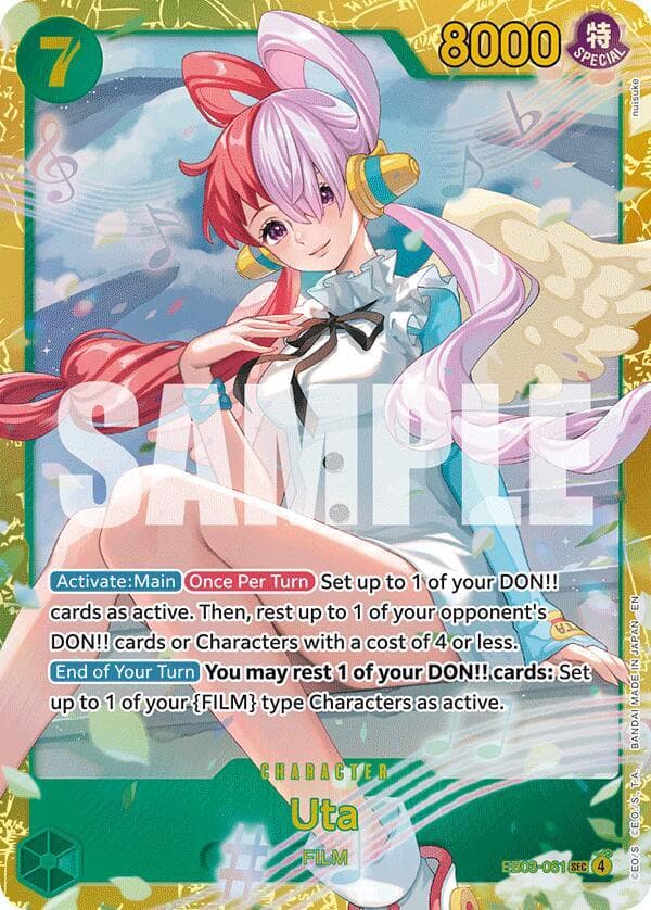 Uta (Secret Rare) #EB03-061 — 1