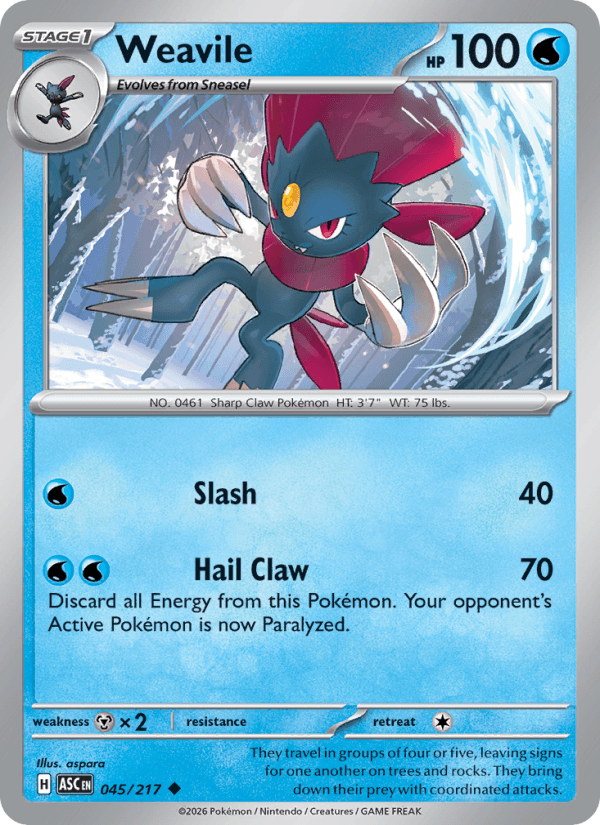 Weavile #045