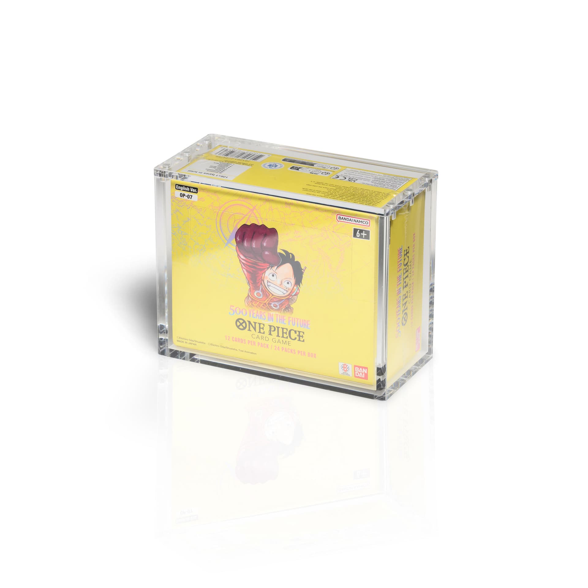 The Acrylic Box One Piece Booster Display Case (OP04+) — 2