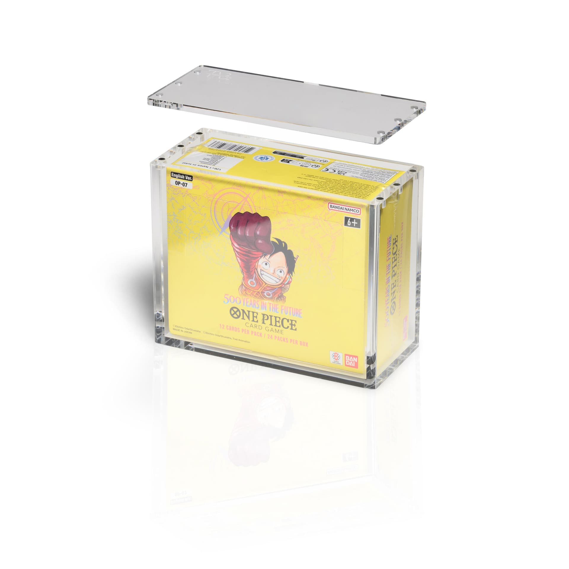 The Acrylic Box One Piece Booster Display Case (OP04+) — 3