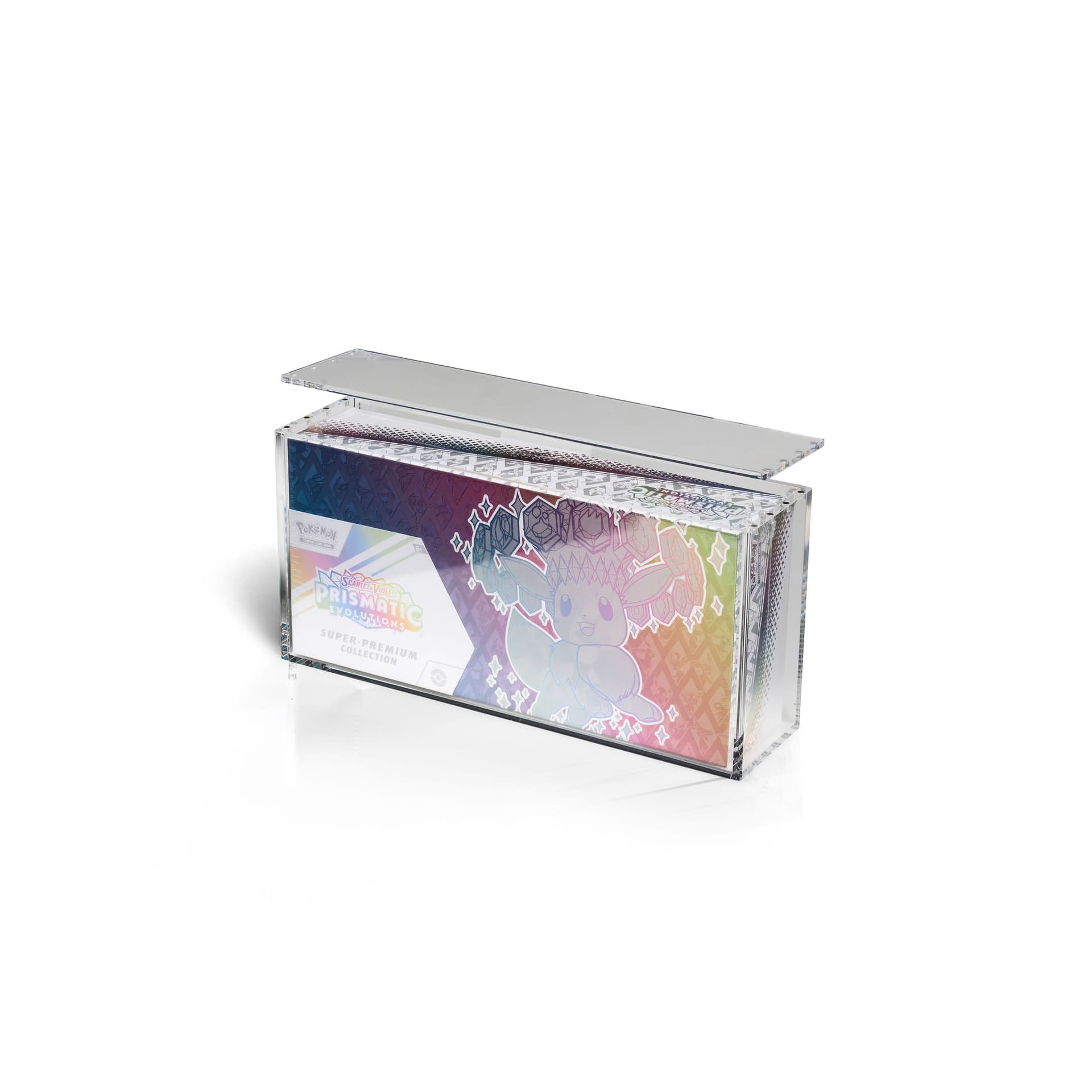 The Acrylic Box Pokémon Super Premium Collection Case (Prismatic Evolutions) — 2