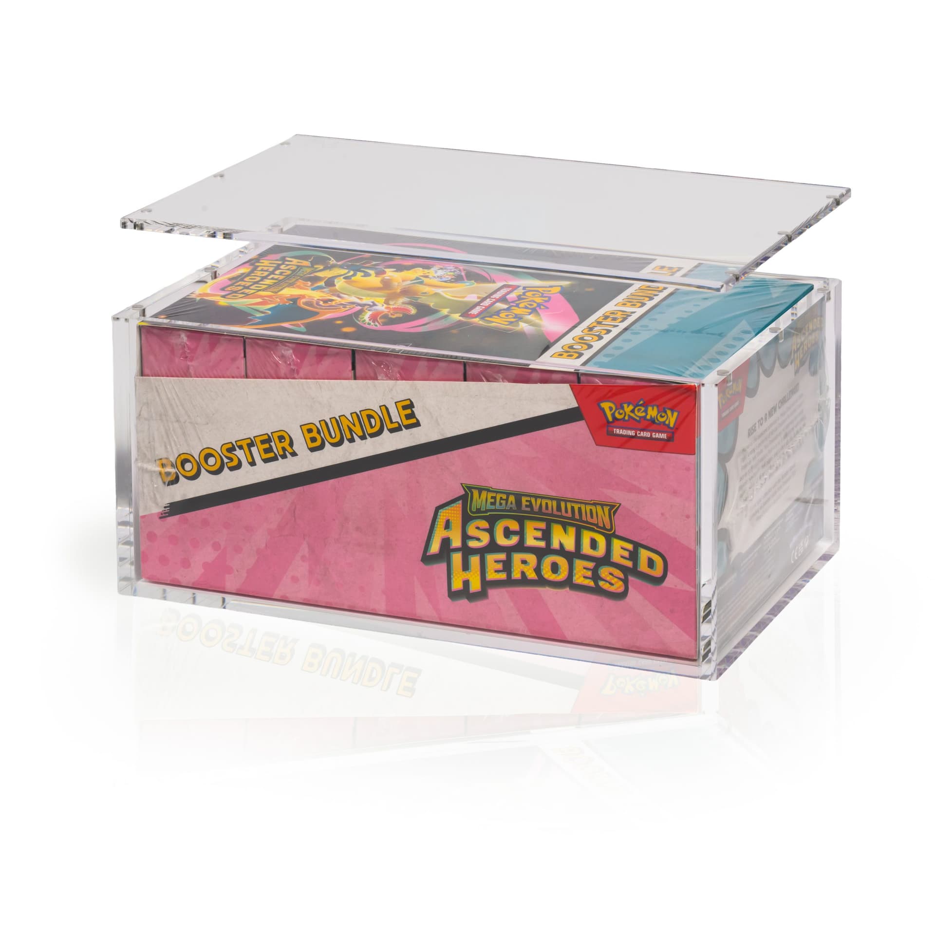 The Acrylic Box Pokémon Booster Bundle Display Case V2 — 3