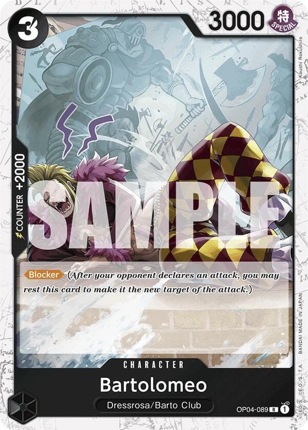Bartolomeo Jolly Roger Foil #OP04-089