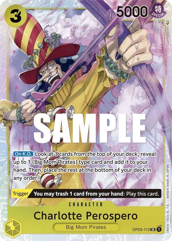 Charlotte Perospero (Super Rare) #OP03-113