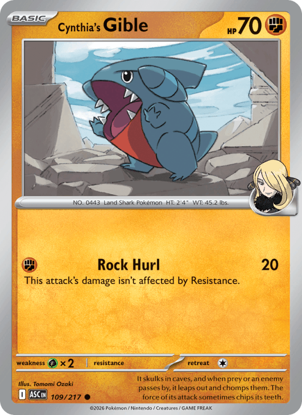Cynthia's Gible