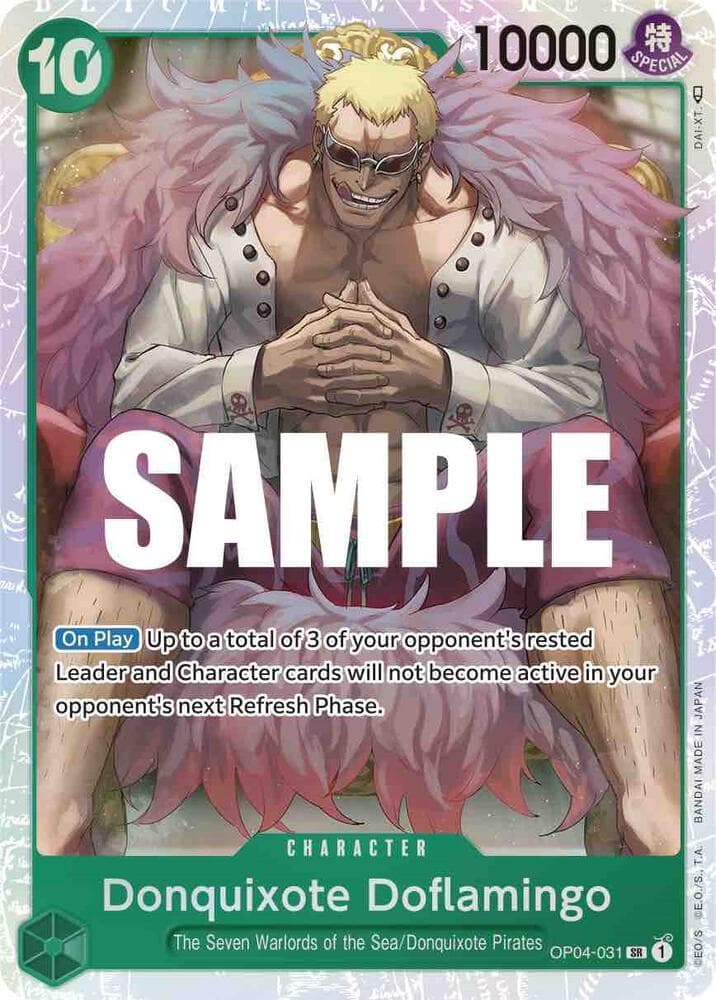 Donquixote Doflamingo 031 (Super Rare) #OP04-031