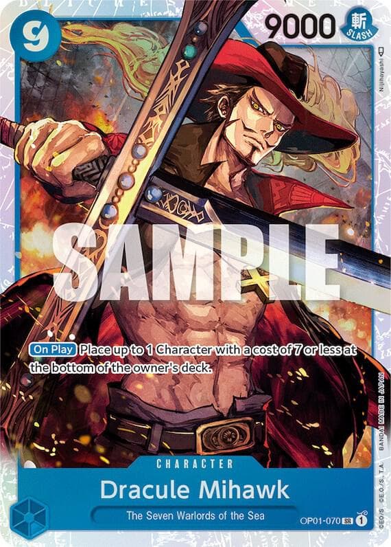 Dracule Mihawk (Super Rare) #OP01-070