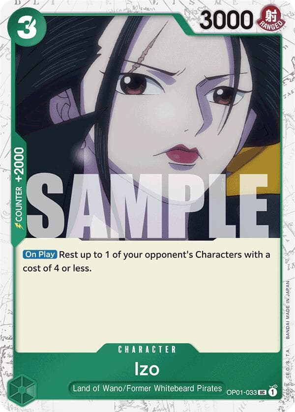 Izo Jolly Roger Foil #OP01-033