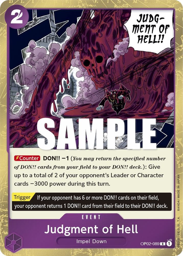 Judgment of Hell #OP02-089