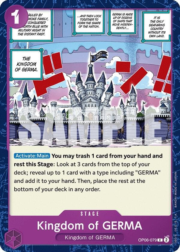 Kingdom of GERMA #OP06-079