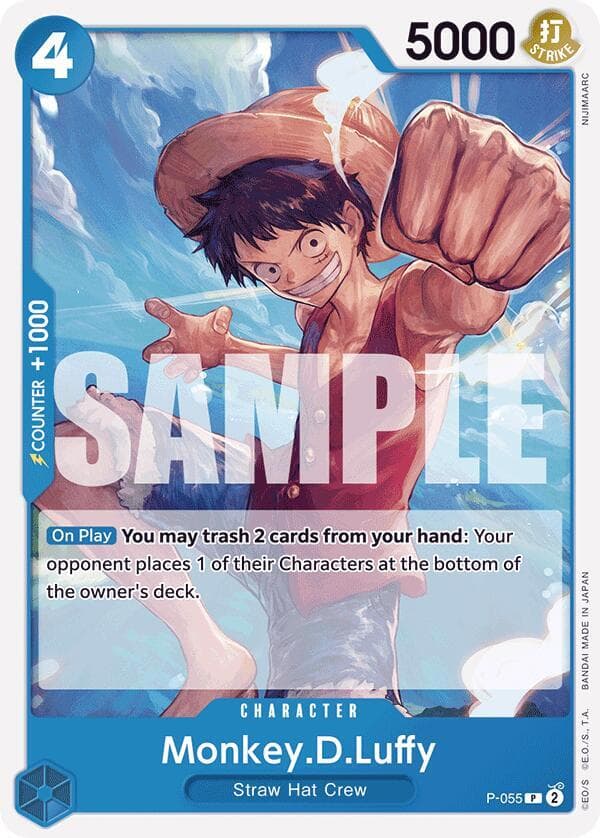 Monkey.D.Luffy (Reprint) (Promo) #P-055