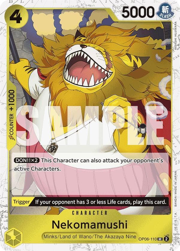 Nekomamushi Jolly Roger Foil #OP06-110
