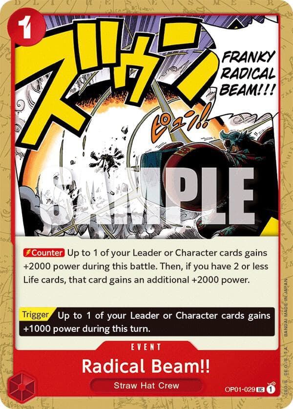Radical Beam!! #OP01-029
