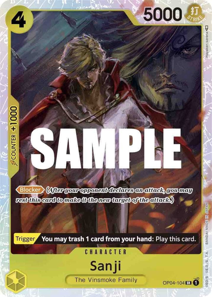 Sanji 104 (Super Rare) #OP04-104