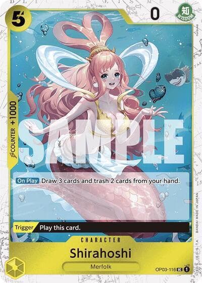 Shirahoshi Jolly Roger Foil #OP03-116