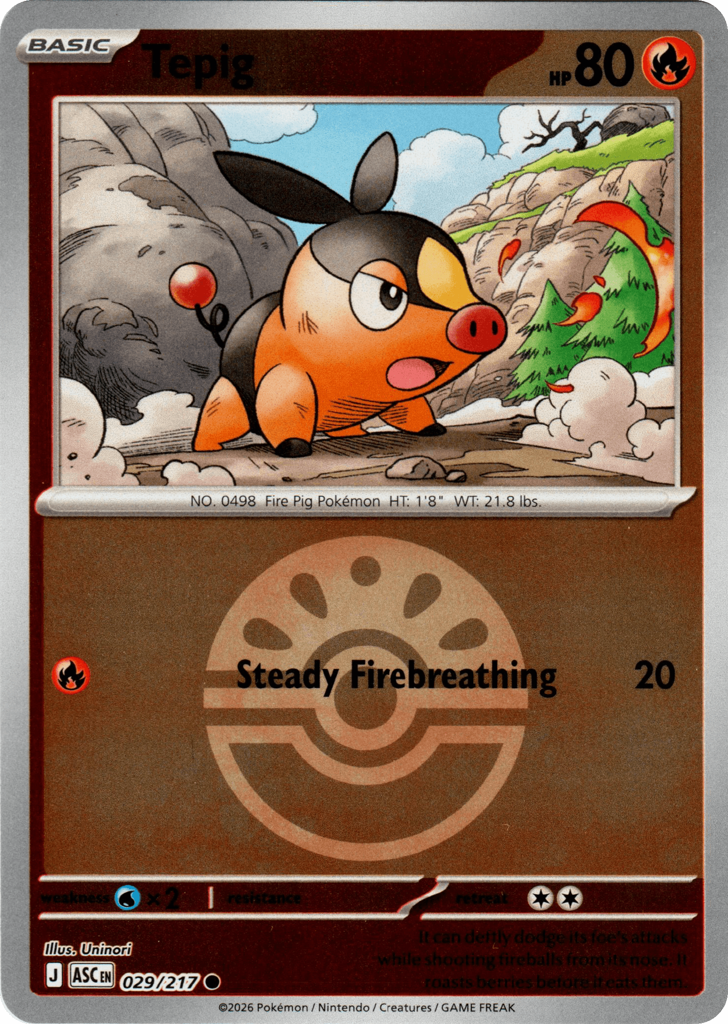 Tepig (Friend Ball)
